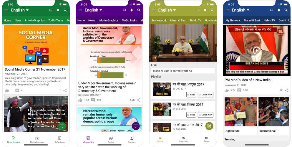 Political Party mobile app