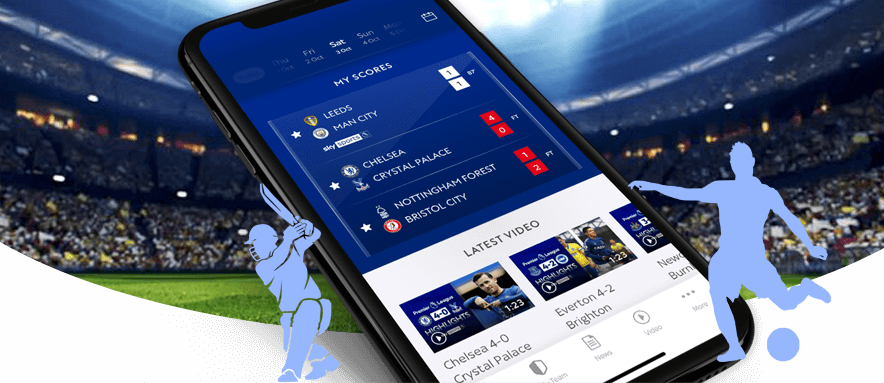 Sports news and analysis app