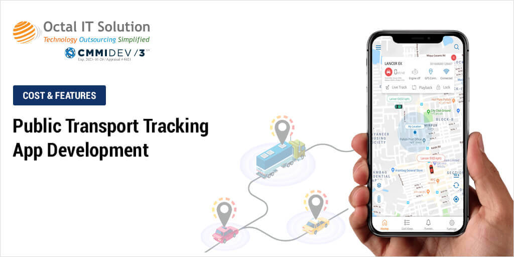 Public Transport Tracking App Development-Cost and Features