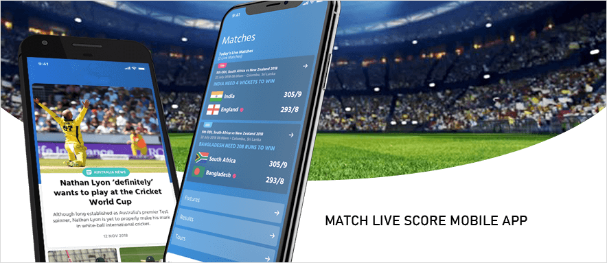 Match Live Score Mobile App