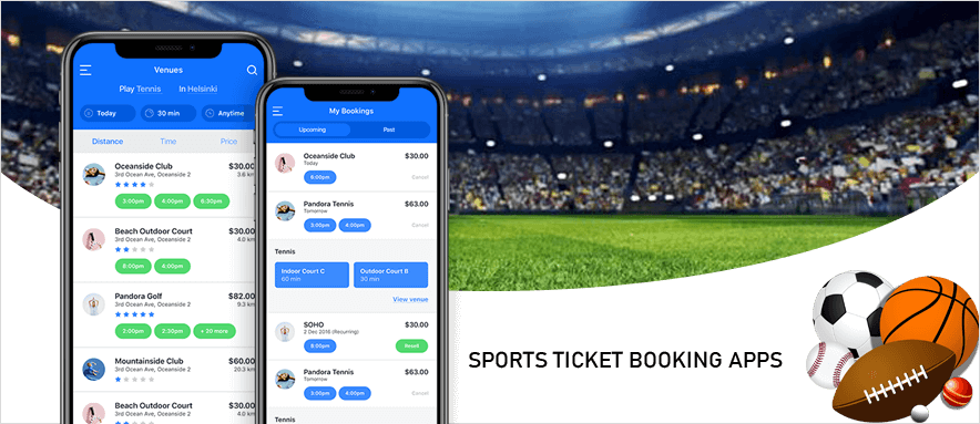 Sports Ticket Booking Apps
