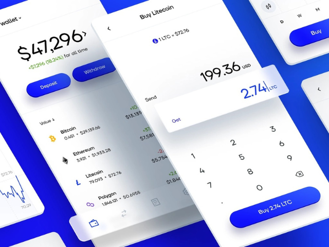 Crypto Wallet fintech app ideas