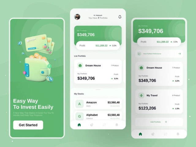 Investment mobile apps