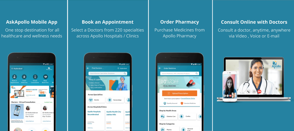 Ask Apollo telemedicine app