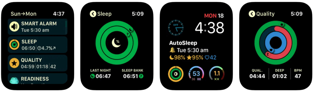 AutoSleep apple watch app
