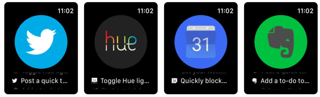 IFTTT apple watch app