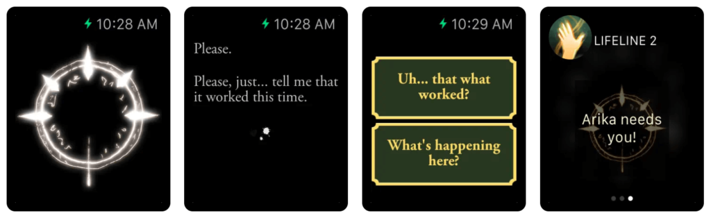 Lifeline 2 apple watch app