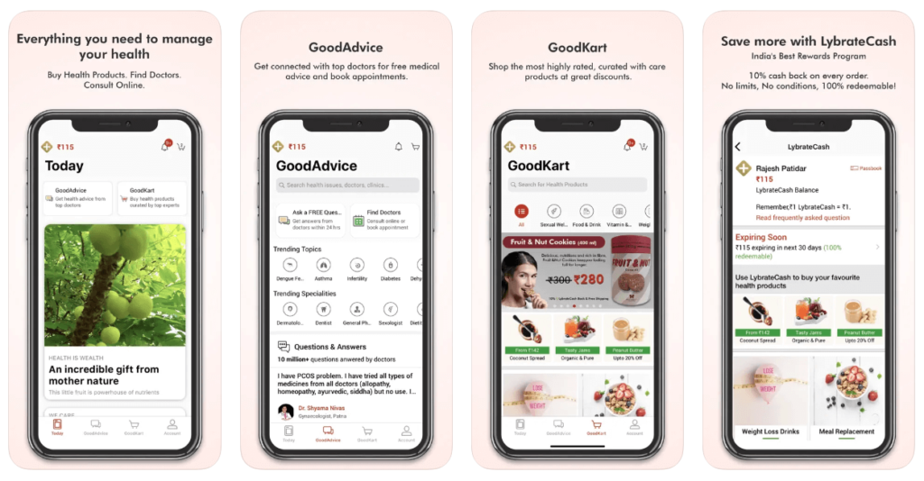 Lybrate telemedicine app
