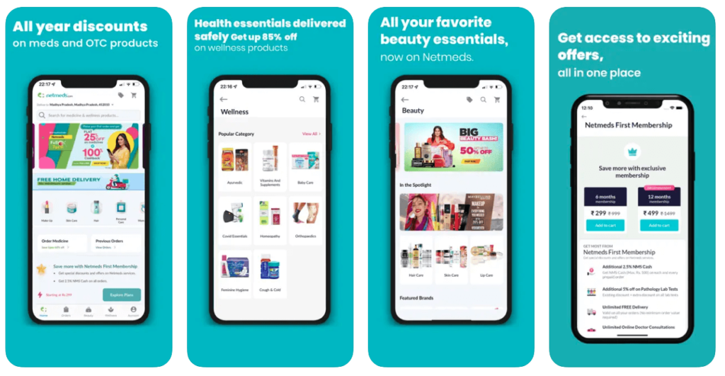 Netmeds telemedicine app