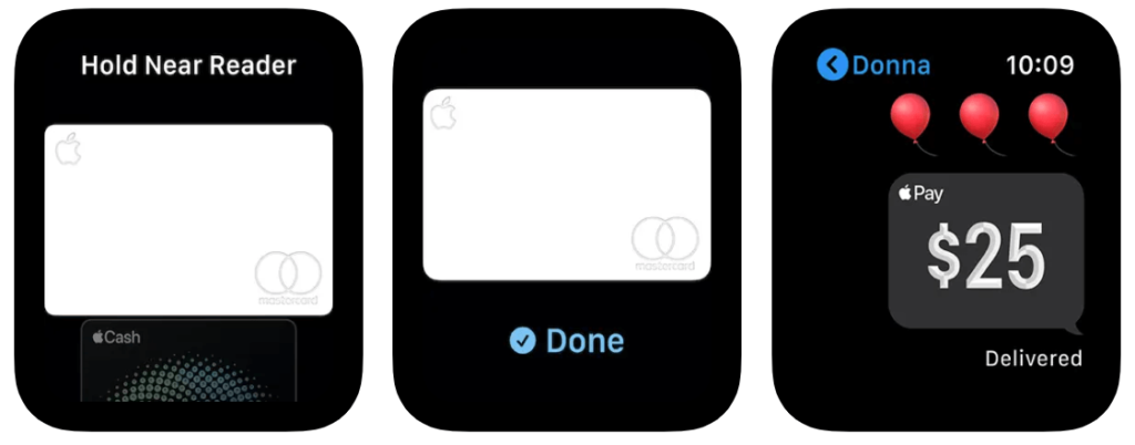 Wallet apple watch app