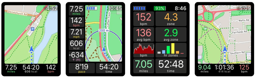 WorkOutDoors apple watch app