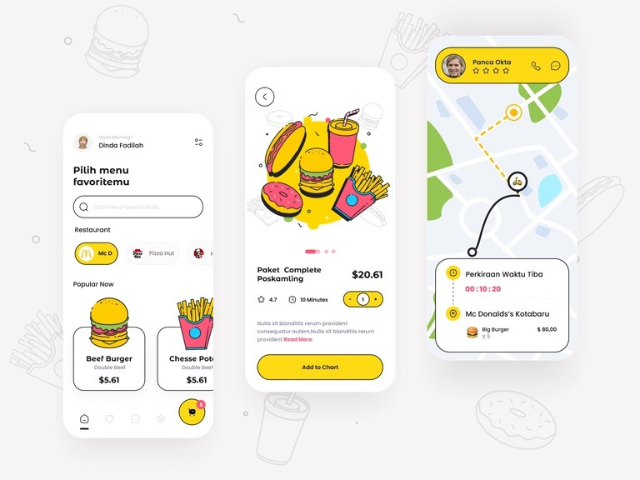 Food delivery quick commerce apps