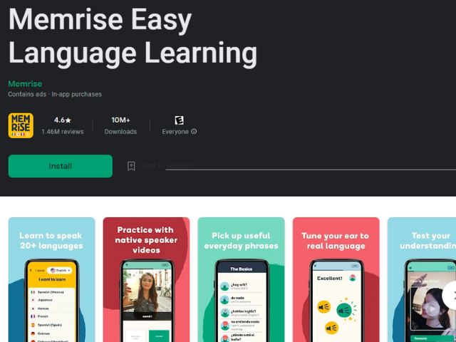 Memrise app