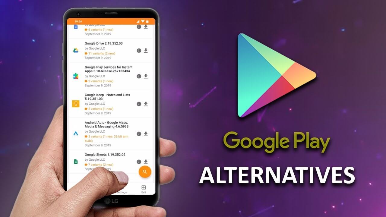 Top 7 Google Play Store alternatives