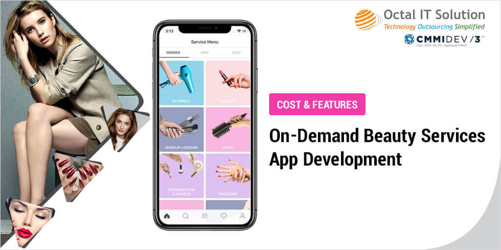 On-Demand Beauty Services App Development – Cost & Features