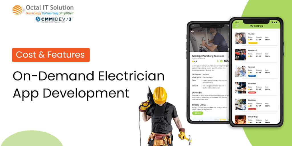 On-Demand Electrician App Development Cost and Features