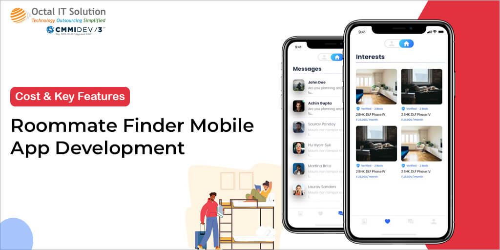 Roommate Finder App Development – Cost and Key Features