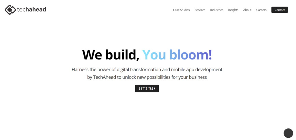 TechAhead: one of the best food delivery app development company