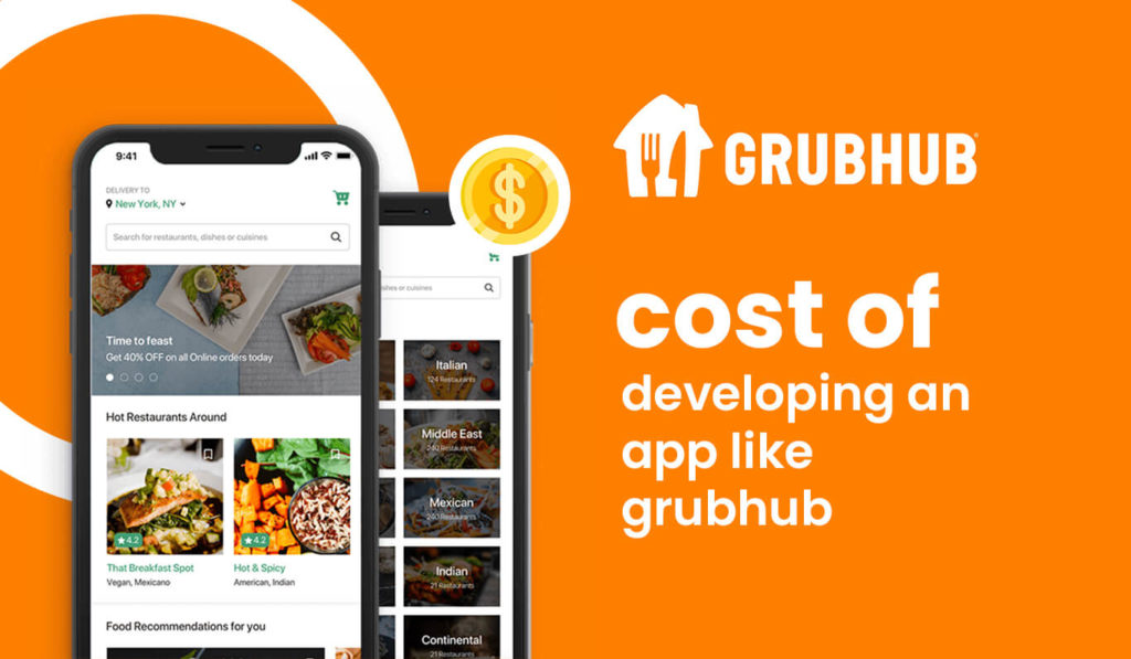 How Much Does it Cost to Develop an App Like GrubHub