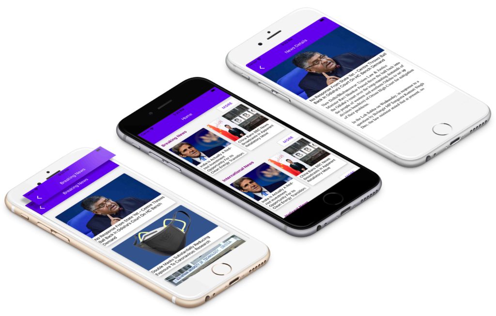 News Mobile App Development features